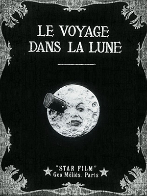 affiche du film voyage dans la lune